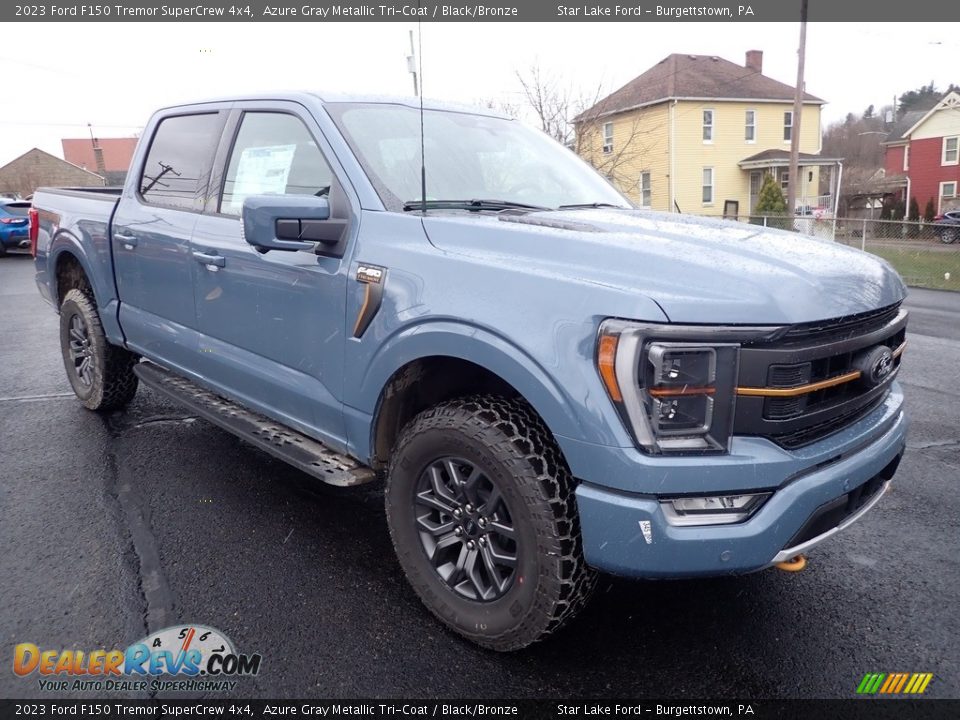 Front 3/4 View of 2023 Ford F150 Tremor SuperCrew 4x4 Photo #7