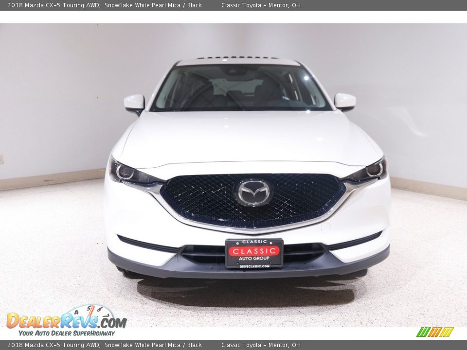 2018 Mazda CX-5 Touring AWD Snowflake White Pearl Mica / Black Photo #2