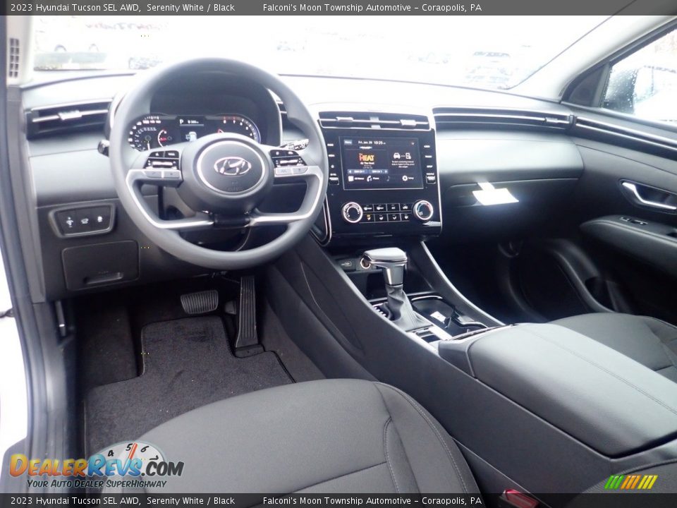 Black Interior - 2023 Hyundai Tucson SEL AWD Photo #13