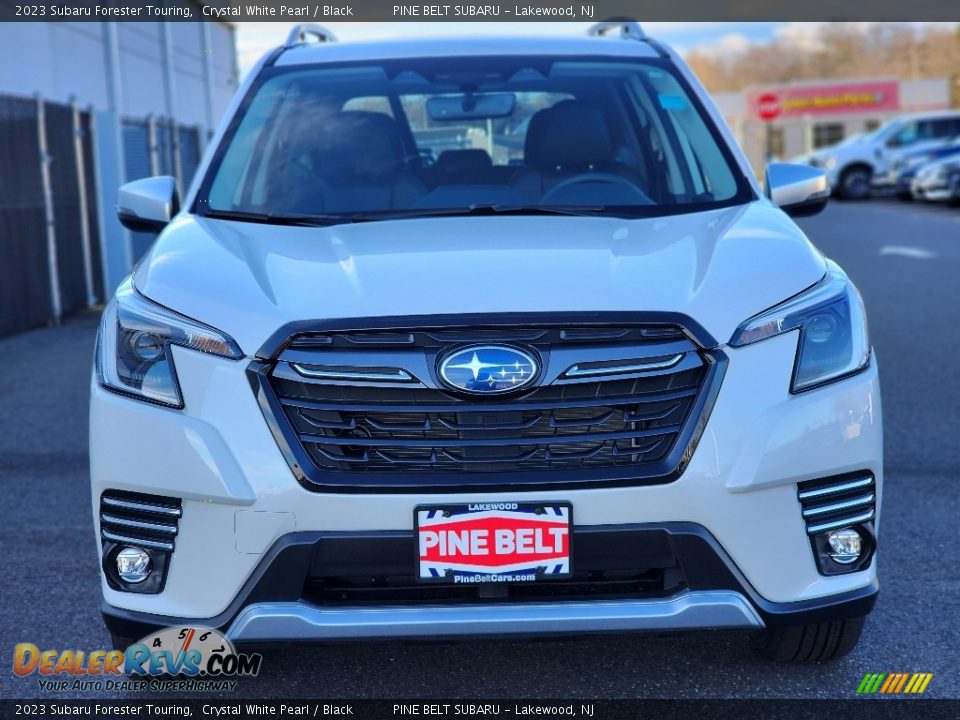 2023 Subaru Forester Touring Crystal White Pearl / Black Photo #2