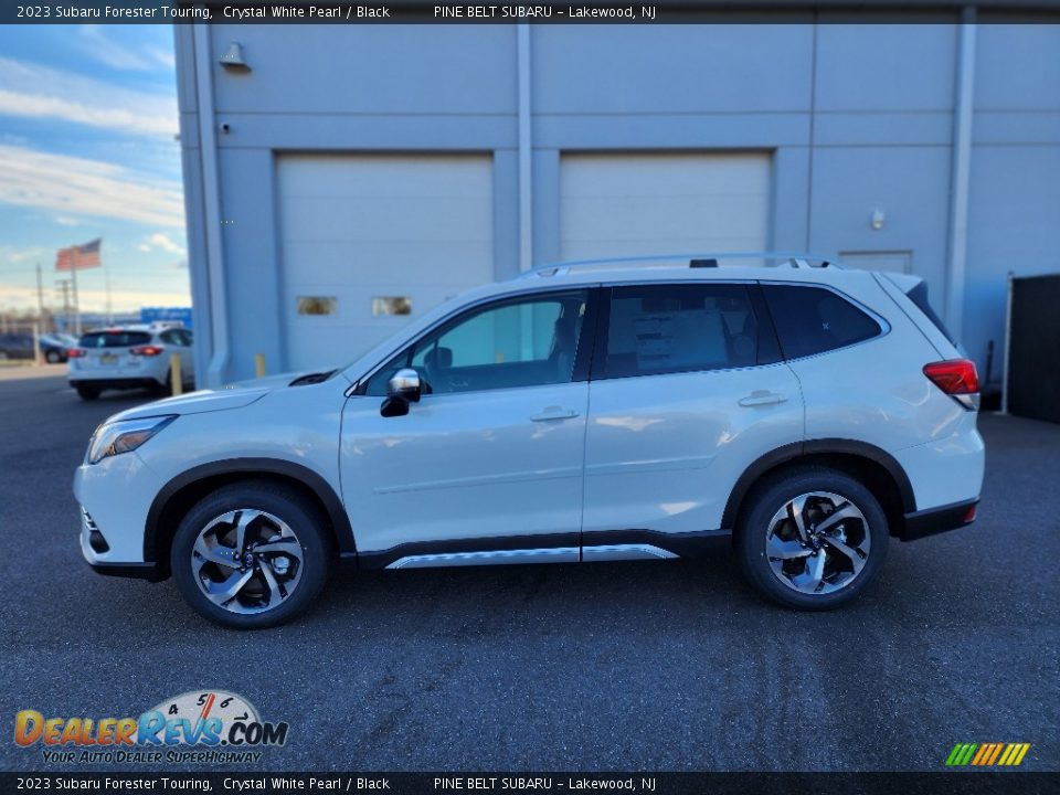 Crystal White Pearl 2023 Subaru Forester Touring Photo #3