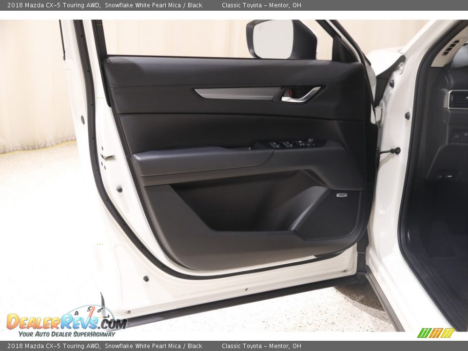 2018 Mazda CX-5 Touring AWD Snowflake White Pearl Mica / Black Photo #4