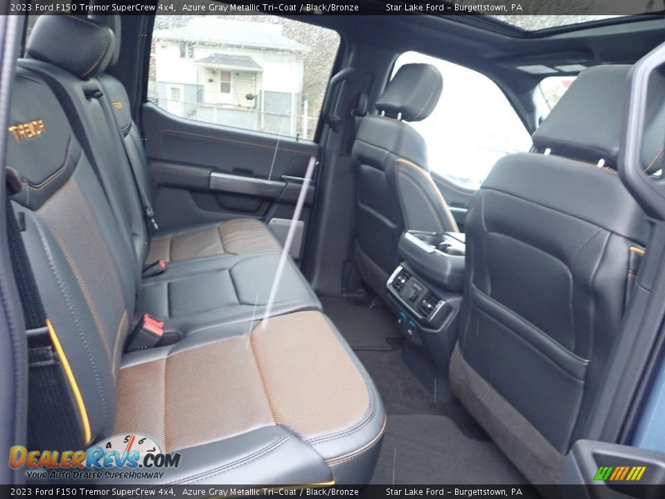 Rear Seat of 2023 Ford F150 Tremor SuperCrew 4x4 Photo #10