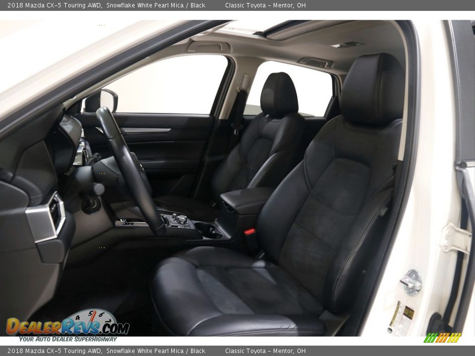 2018 Mazda CX-5 Touring AWD Snowflake White Pearl Mica / Black Photo #5