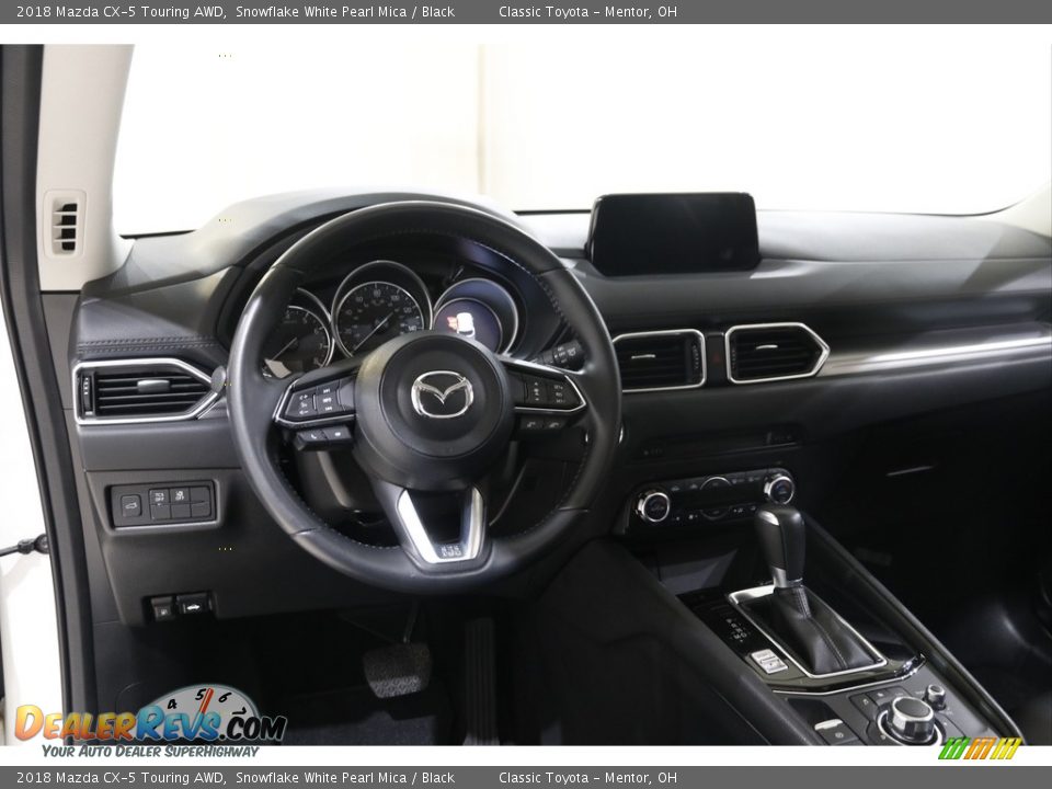 2018 Mazda CX-5 Touring AWD Snowflake White Pearl Mica / Black Photo #6
