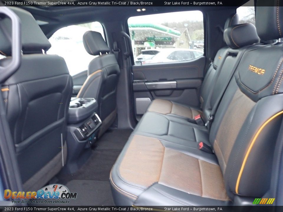 Rear Seat of 2023 Ford F150 Tremor SuperCrew 4x4 Photo #12