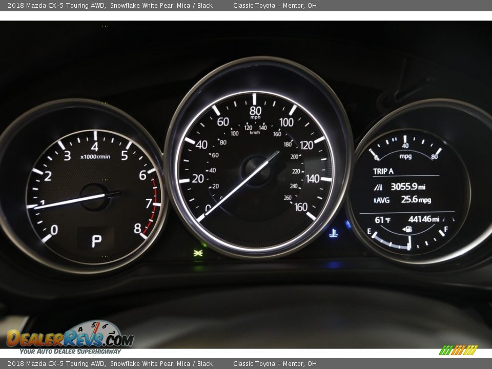 2018 Mazda CX-5 Touring AWD Snowflake White Pearl Mica / Black Photo #8