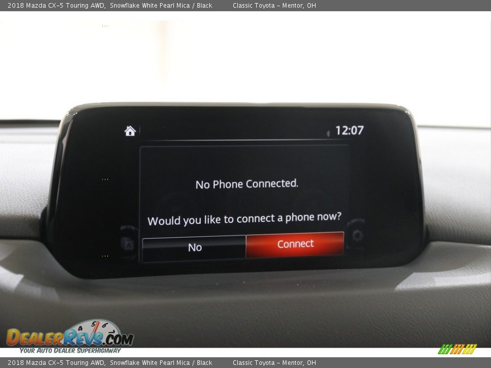 2018 Mazda CX-5 Touring AWD Snowflake White Pearl Mica / Black Photo #9