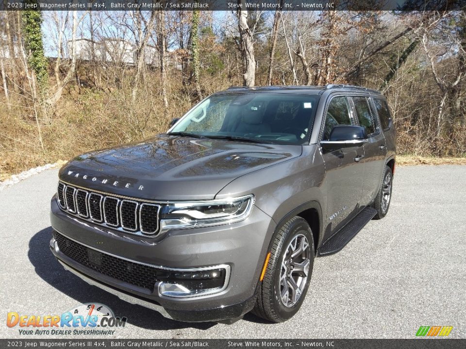 2023 Jeep Wagoneer Series III 4x4 Baltic Gray Metallic / Sea Salt/Black Photo #2