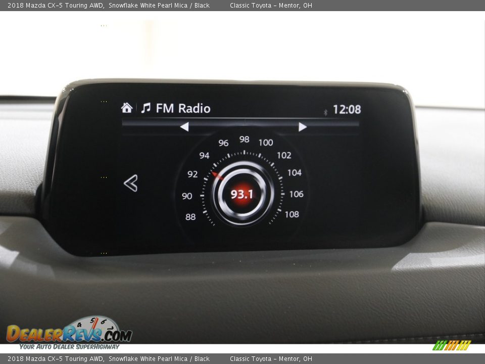 2018 Mazda CX-5 Touring AWD Snowflake White Pearl Mica / Black Photo #10