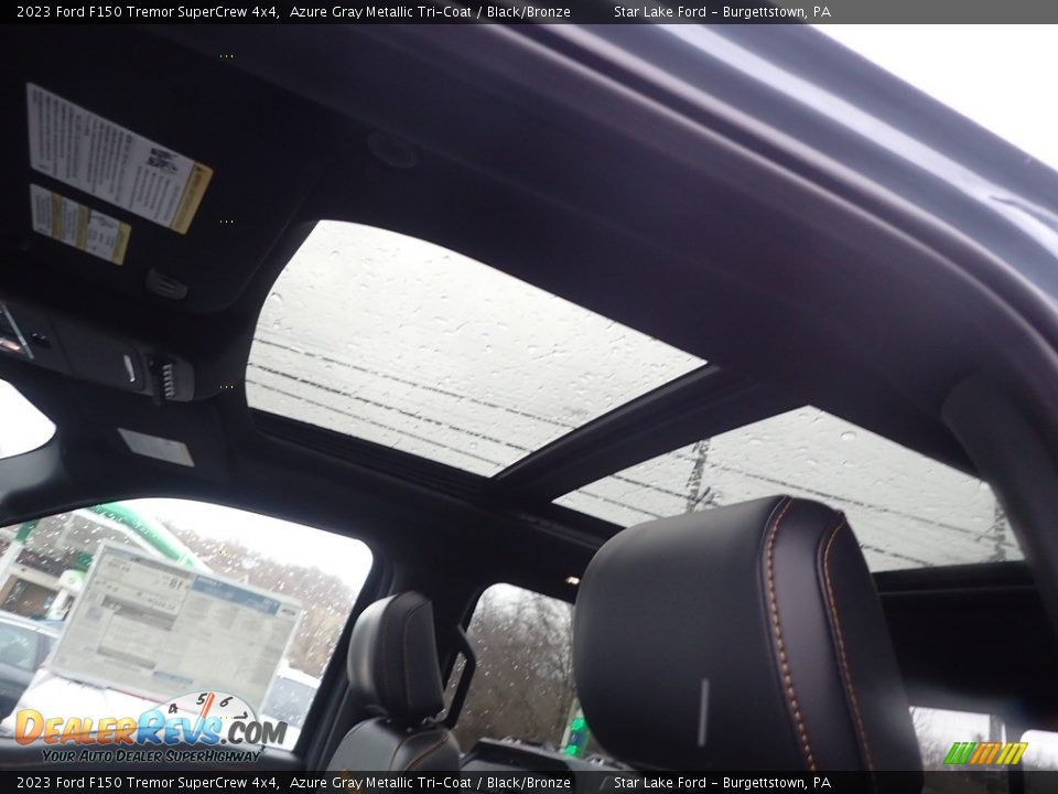 Sunroof of 2023 Ford F150 Tremor SuperCrew 4x4 Photo #15