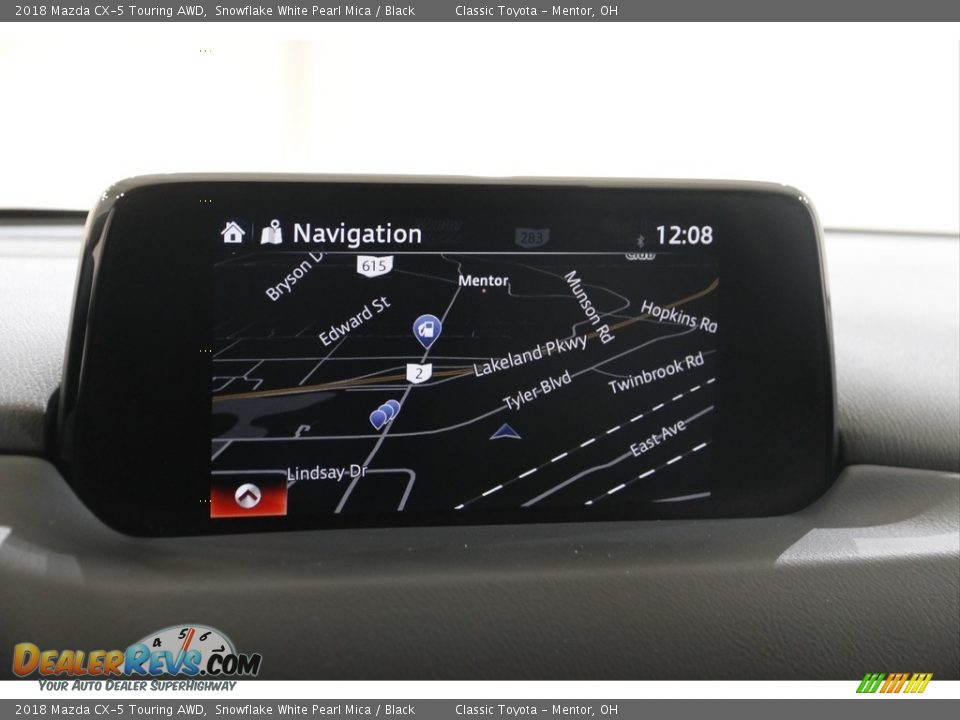 2018 Mazda CX-5 Touring AWD Snowflake White Pearl Mica / Black Photo #11