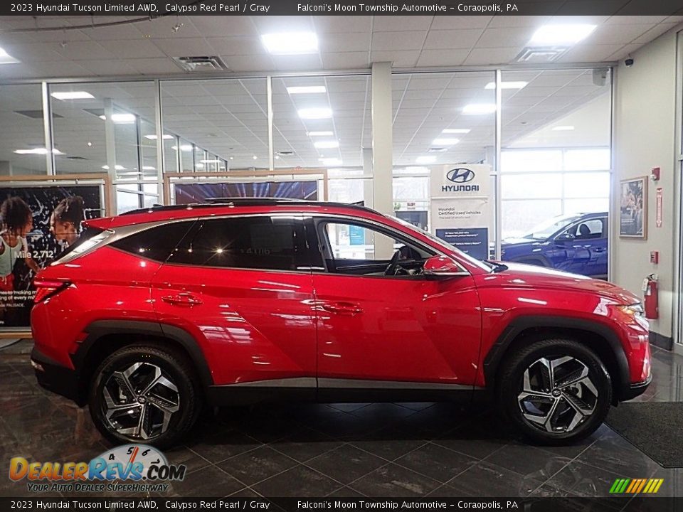 Calypso Red Pearl 2023 Hyundai Tucson Limited AWD Photo #1