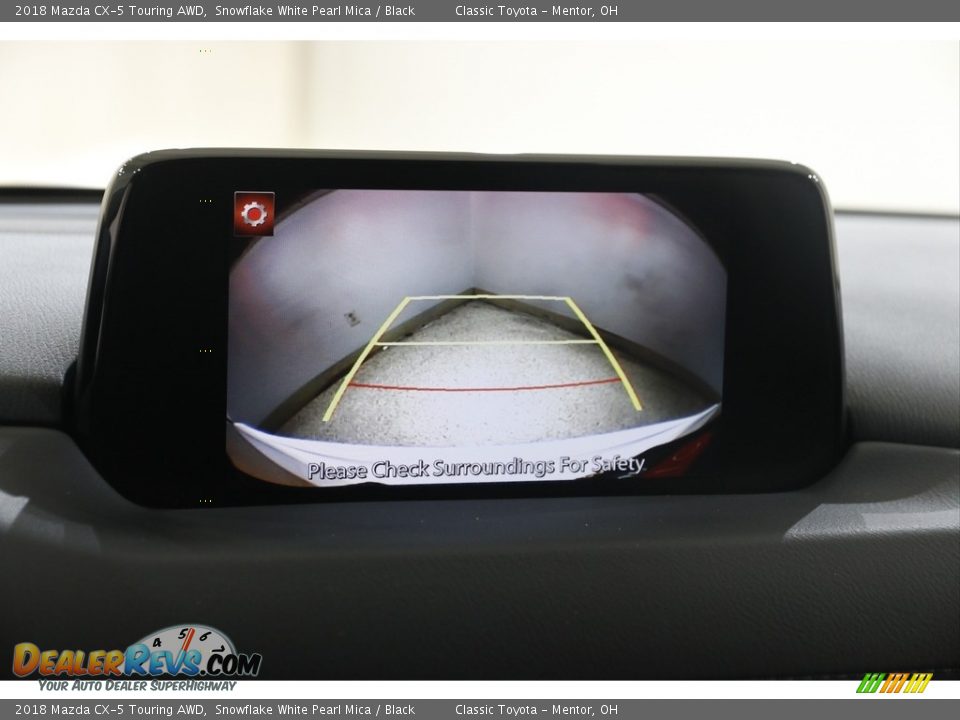 2018 Mazda CX-5 Touring AWD Snowflake White Pearl Mica / Black Photo #12