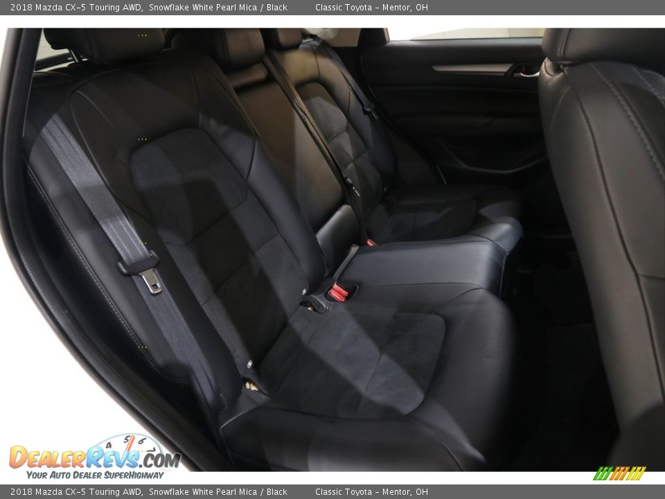 2018 Mazda CX-5 Touring AWD Snowflake White Pearl Mica / Black Photo #16