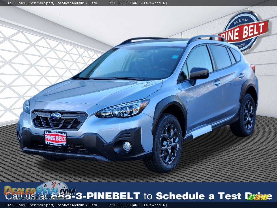 2023 Subaru Crosstrek Sport Ice Silver Metallic / Black Photo #1