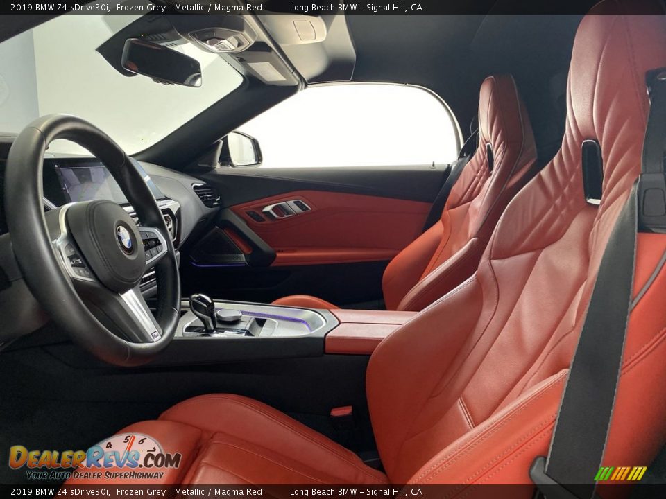 Front Seat of 2019 BMW Z4 sDrive30i Photo #16