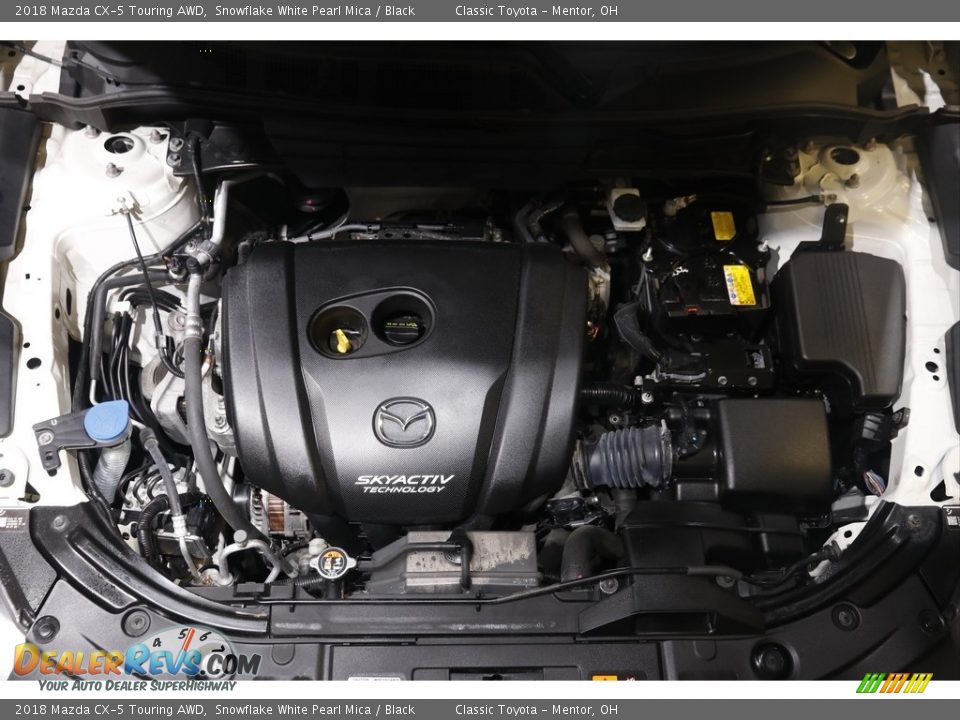 2018 Mazda CX-5 Touring AWD Snowflake White Pearl Mica / Black Photo #19