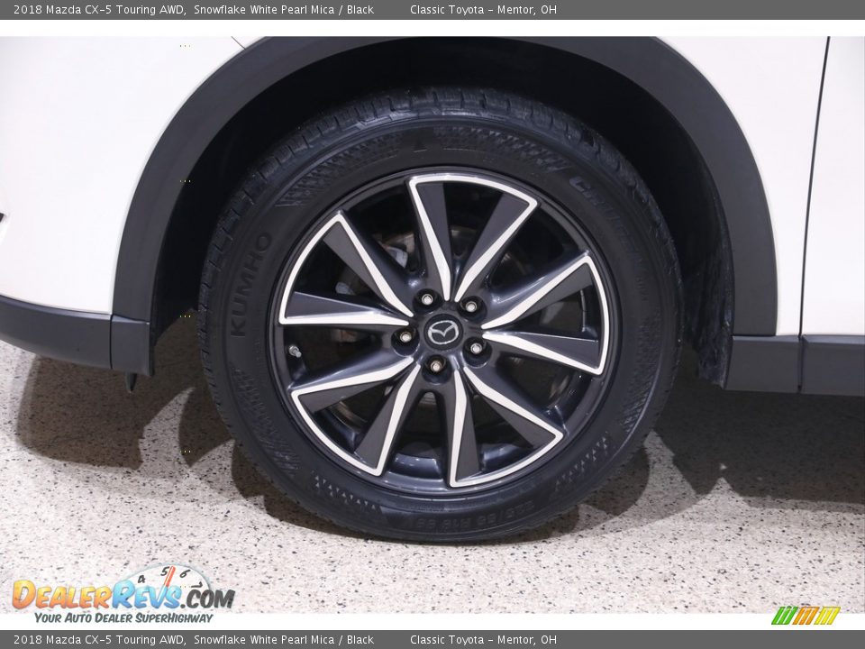 2018 Mazda CX-5 Touring AWD Snowflake White Pearl Mica / Black Photo #20