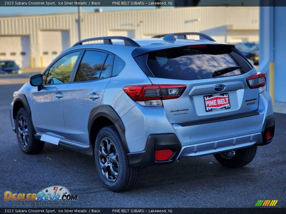 2023 Subaru Crosstrek Sport Ice Silver Metallic / Black Photo #4