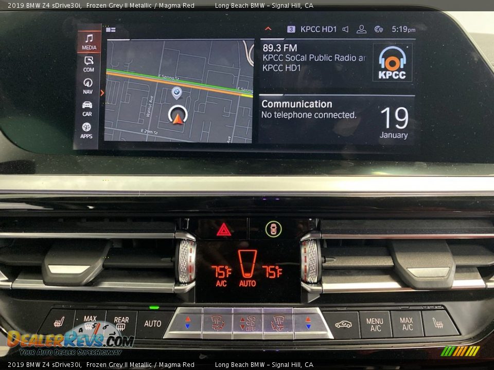 Controls of 2019 BMW Z4 sDrive30i Photo #22