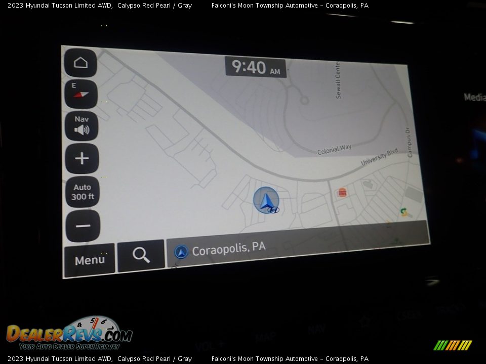 Navigation of 2023 Hyundai Tucson Limited AWD Photo #16