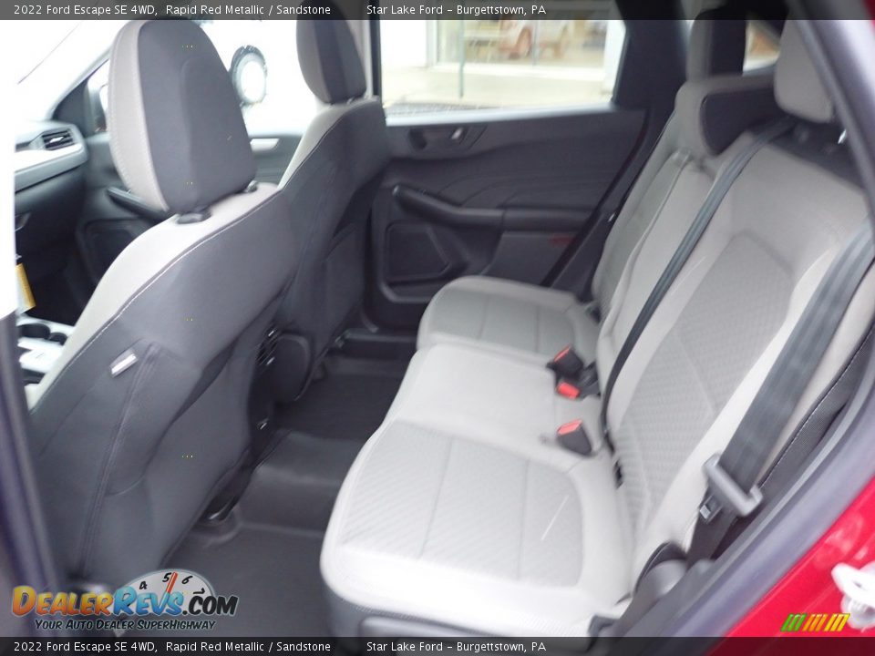 Rear Seat of 2022 Ford Escape SE 4WD Photo #11