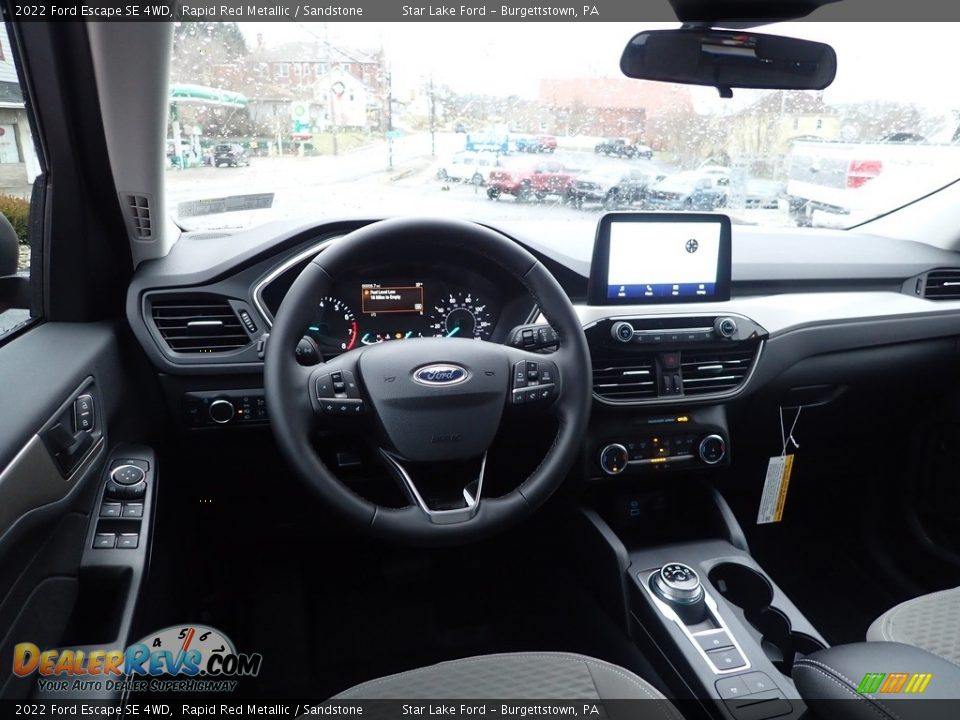 2022 Ford Escape SE 4WD Rapid Red Metallic / Sandstone Photo #12