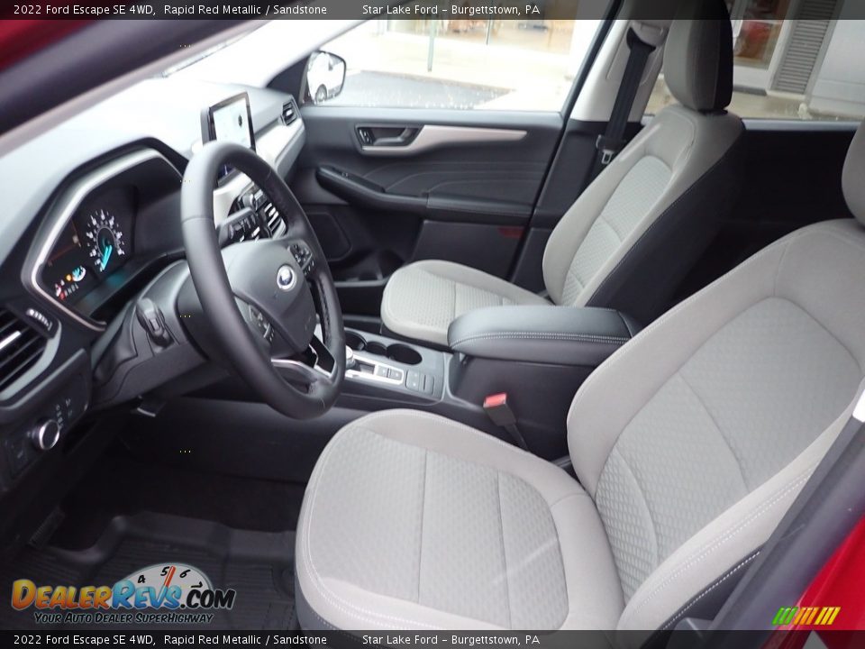 Front Seat of 2022 Ford Escape SE 4WD Photo #13