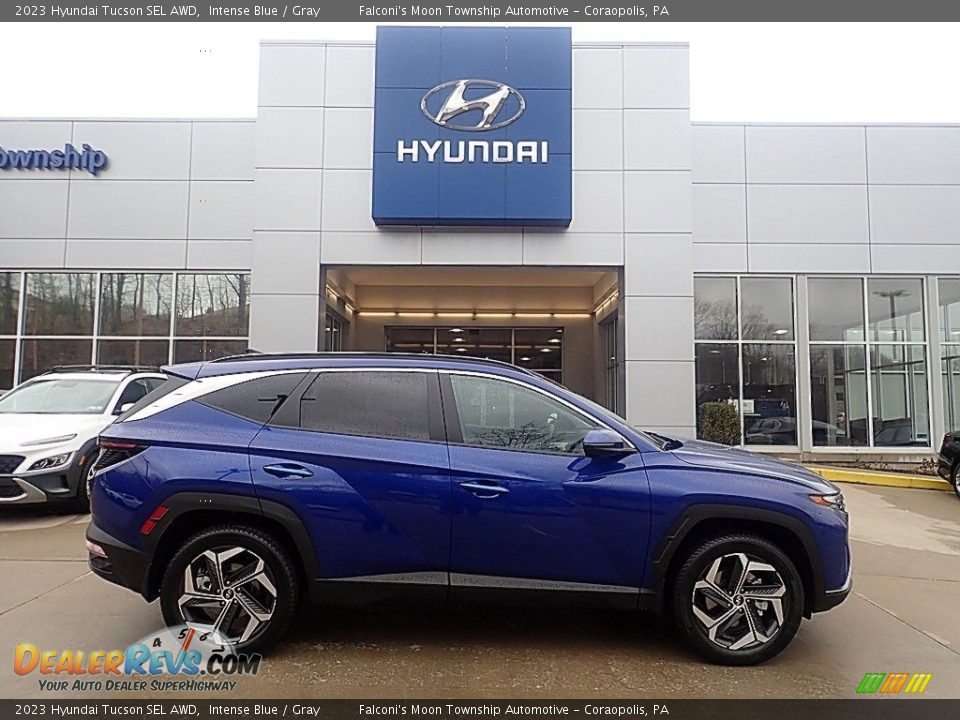 Intense Blue 2023 Hyundai Tucson SEL AWD Photo #1