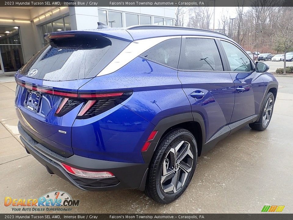 Intense Blue 2023 Hyundai Tucson SEL AWD Photo #2