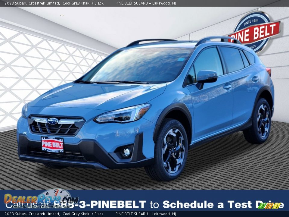 2023 Subaru Crosstrek Limited Cool Gray Khaki / Black Photo #1