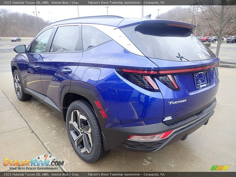 Intense Blue 2023 Hyundai Tucson SEL AWD Photo #5