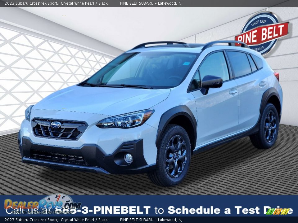 2023 Subaru Crosstrek Sport Crystal White Pearl / Black Photo #1