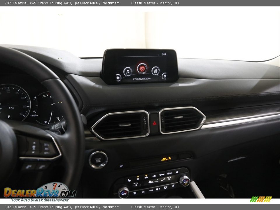 2020 Mazda CX-5 Grand Touring AWD Jet Black Mica / Parchment Photo #9