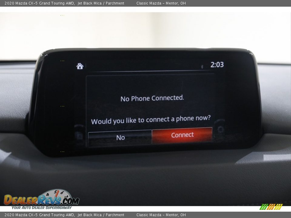 2020 Mazda CX-5 Grand Touring AWD Jet Black Mica / Parchment Photo #10