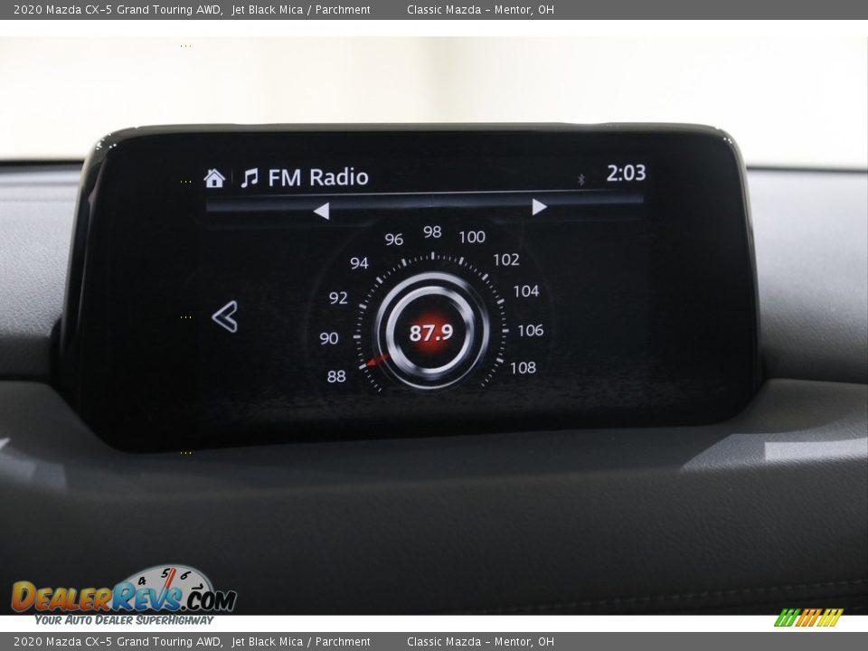 2020 Mazda CX-5 Grand Touring AWD Jet Black Mica / Parchment Photo #11