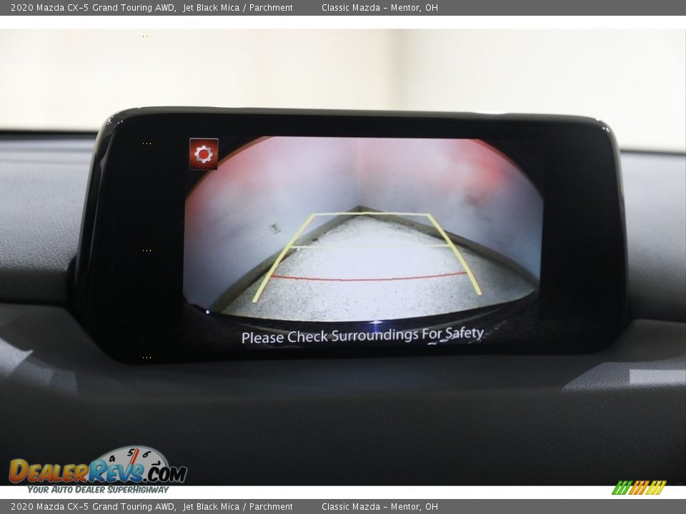 2020 Mazda CX-5 Grand Touring AWD Jet Black Mica / Parchment Photo #12