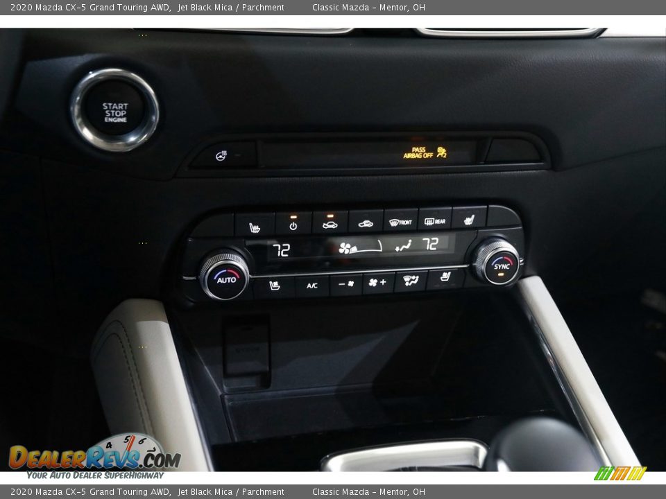 2020 Mazda CX-5 Grand Touring AWD Jet Black Mica / Parchment Photo #13