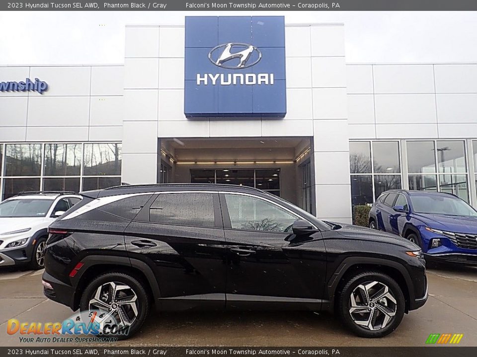 Phantom Black 2023 Hyundai Tucson SEL AWD Photo #1