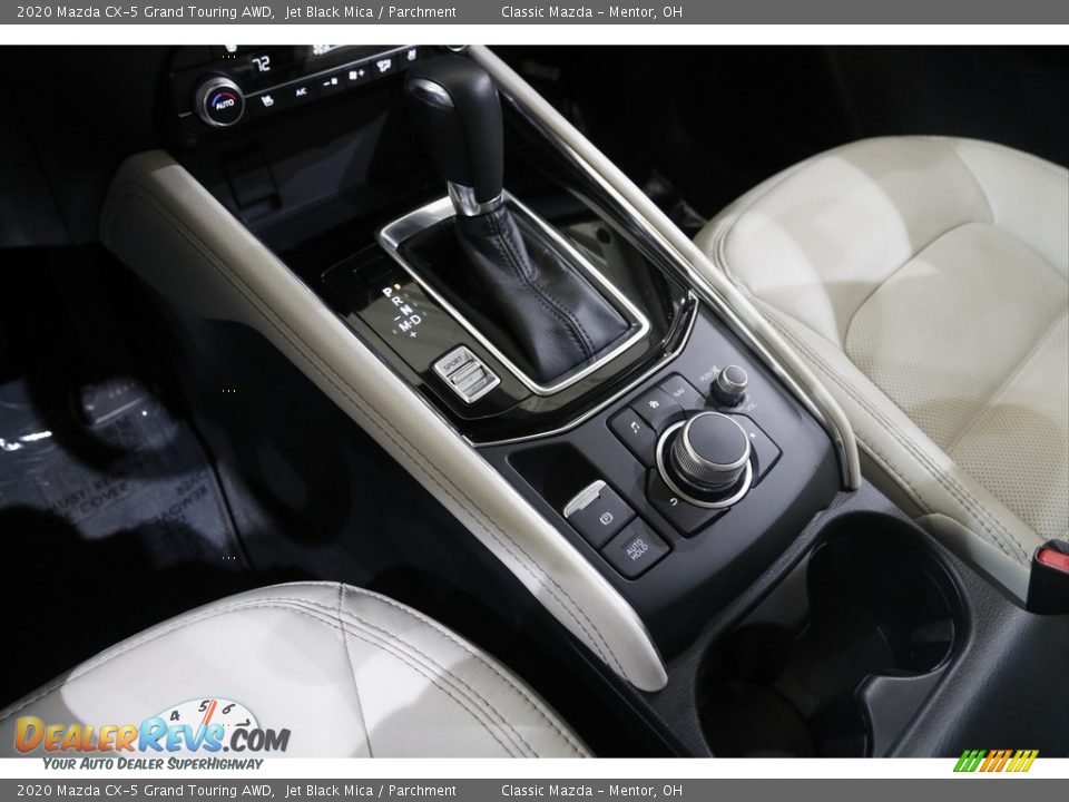 2020 Mazda CX-5 Grand Touring AWD Jet Black Mica / Parchment Photo #14