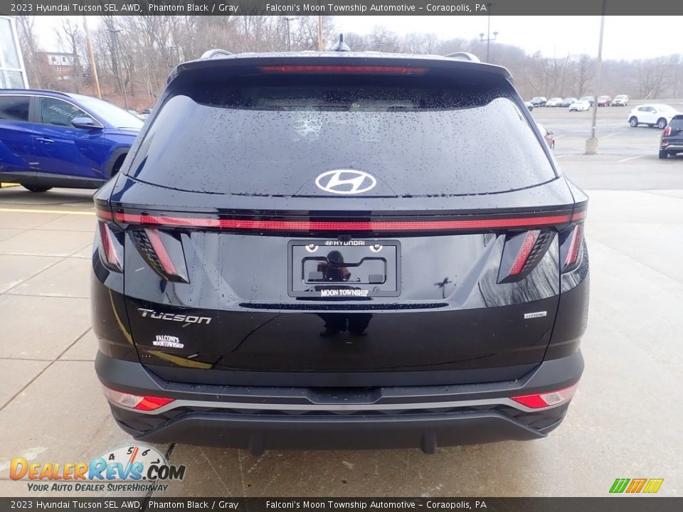 Phantom Black 2023 Hyundai Tucson SEL AWD Photo #3