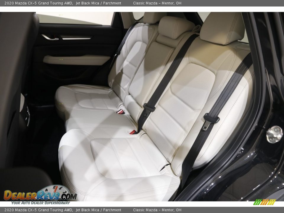2020 Mazda CX-5 Grand Touring AWD Jet Black Mica / Parchment Photo #17