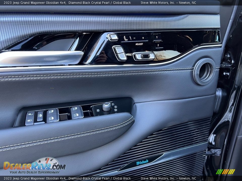 Door Panel of 2023 Jeep Grand Wagoneer Obsidian 4x4 Photo #15