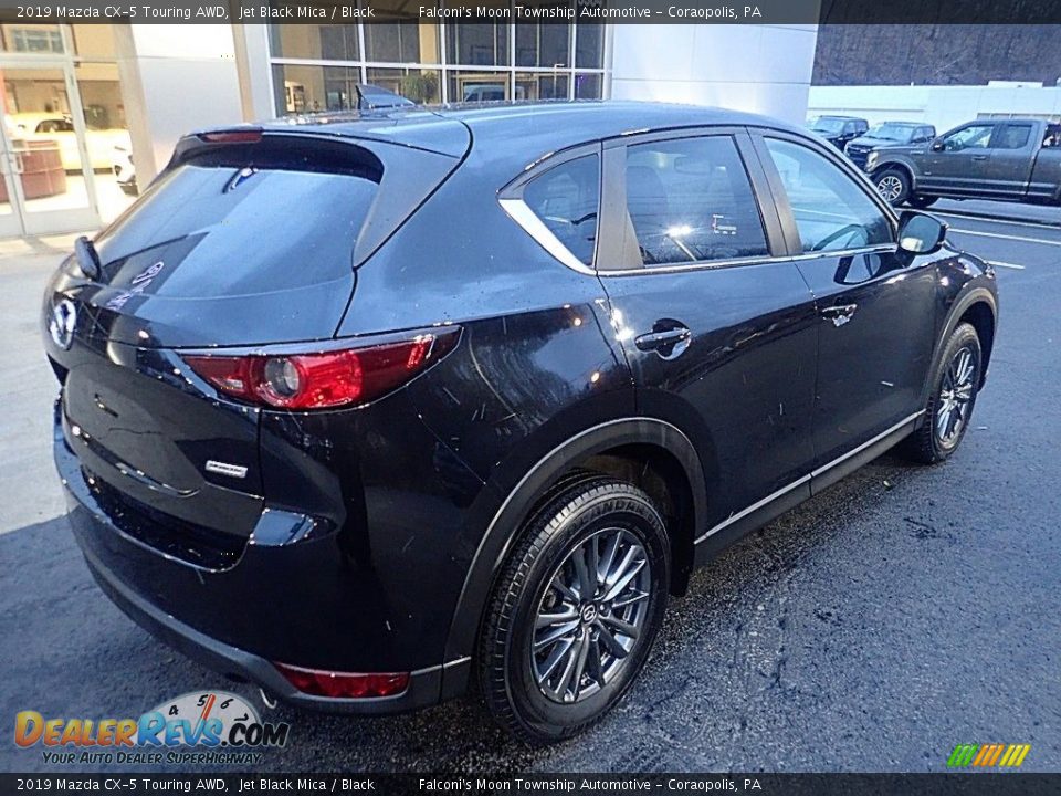 2019 Mazda CX-5 Touring AWD Jet Black Mica / Black Photo #2