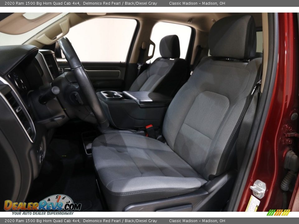 2020 Ram 1500 Big Horn Quad Cab 4x4 Delmonico Red Pearl / Black/Diesel Gray Photo #5