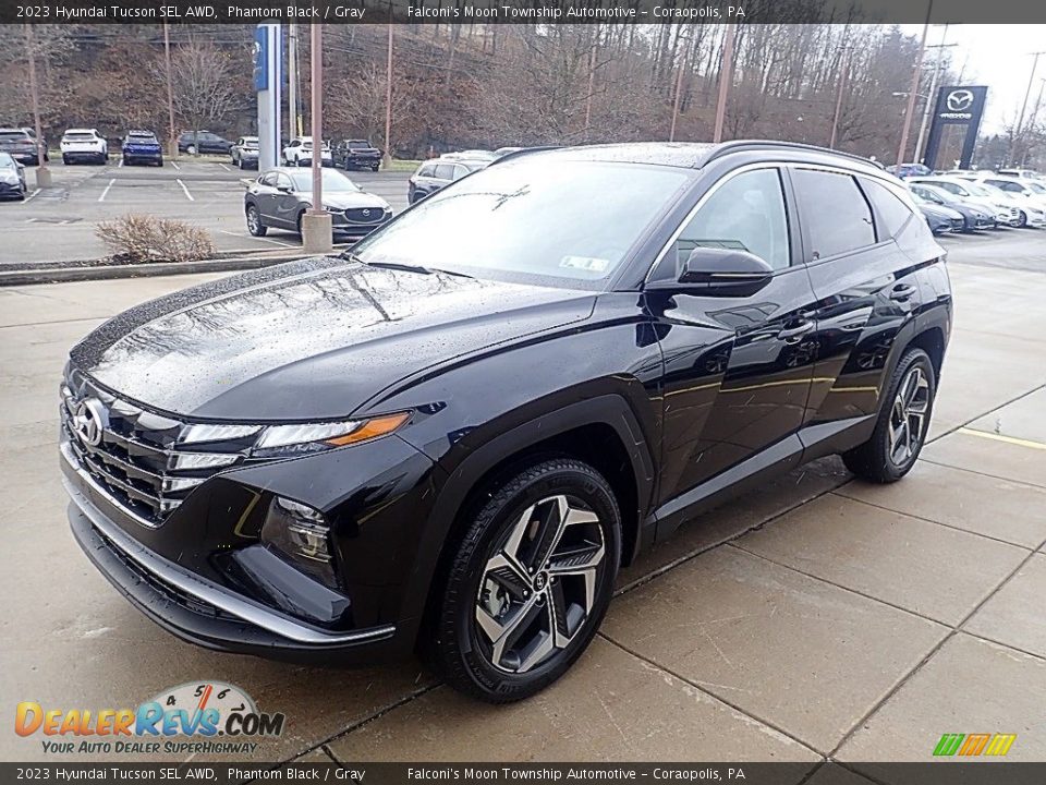 Front 3/4 View of 2023 Hyundai Tucson SEL AWD Photo #7