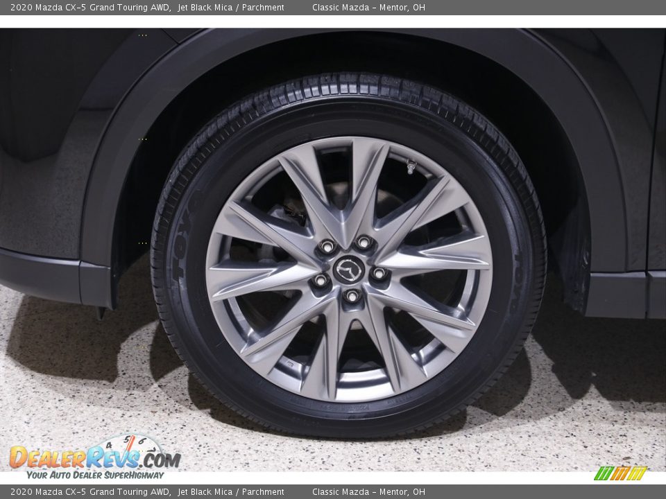 2020 Mazda CX-5 Grand Touring AWD Jet Black Mica / Parchment Photo #20