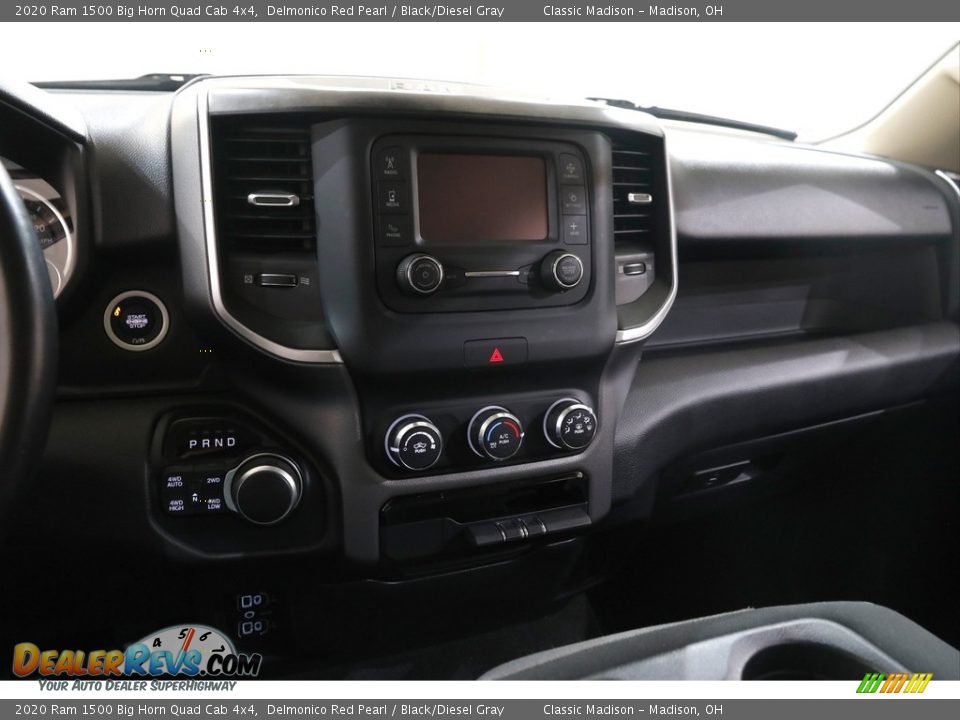 2020 Ram 1500 Big Horn Quad Cab 4x4 Delmonico Red Pearl / Black/Diesel Gray Photo #9