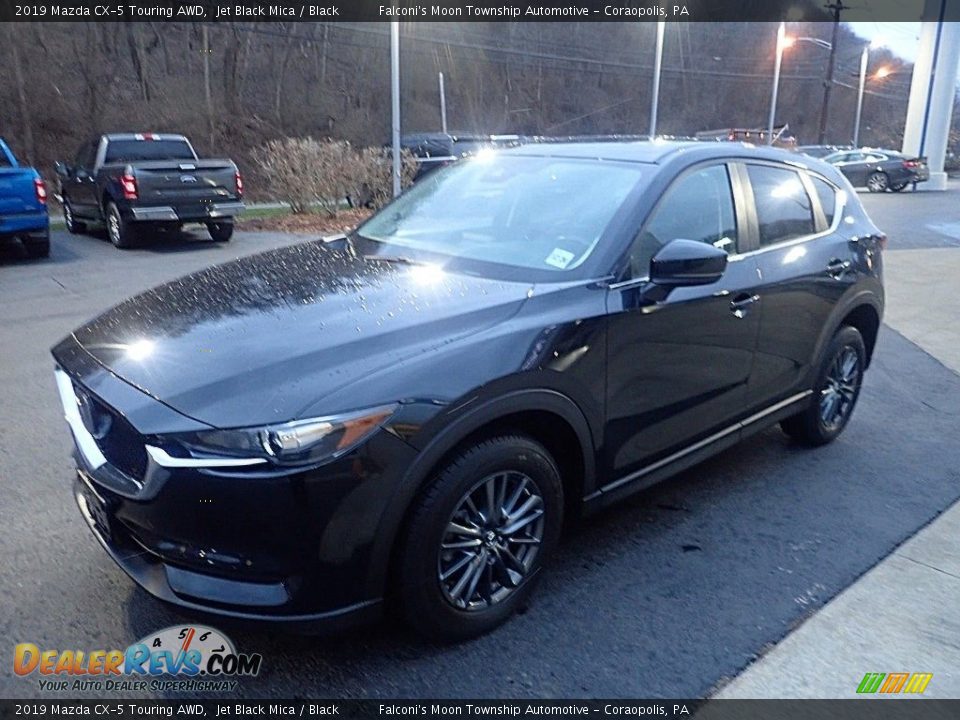 2019 Mazda CX-5 Touring AWD Jet Black Mica / Black Photo #7
